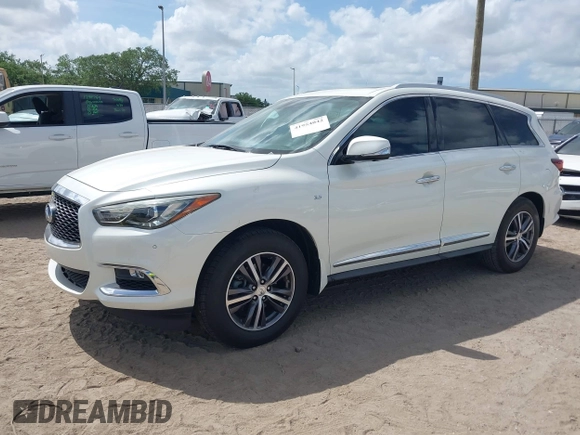 2017 Infiniti QX60 with VIN 5N1DL0MNXHC540248, listed as a IAAI auction lot 41954042 with 120,550 mi miles. Bid and sale history available at carsss.com. Image 17.