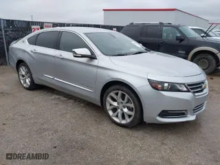 2018 Chevrolet Impala Premier with VIN 2G1125S35J9141181, listed as a IAAI auction lot 41554013 with 108,549 mi miles. Bid and sale history available at carsss.com. Image 1.