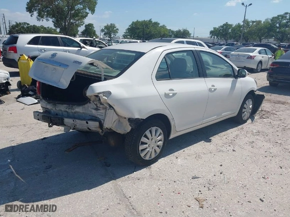 2010 Toyota Yaris with VIN JTDBT4K37A1361638, listed as a IAAI auction lot 41918610 with 155,267 mi miles. Bid and sale history available at carsss.com. Image 4.