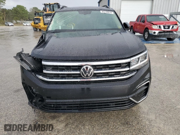 2021 Volkswagen Atlas SE with VIN 1V2PR2CA2MC516125, listed as a Copart auction lot 85739014 with 58,976 mi miles and Non repairable. Bid and sale history available at DreamBid. Image 5.