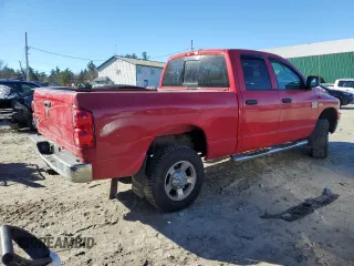 2009 Dodge Ram 2500 SLT with VIN 3D7KS28T49G524151, listed as a Copart auction lot 80905944 with 187,325 mi miles and Salvage Title. Bid and sale history available at carsss.com. Image 3.