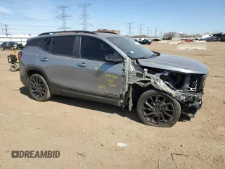 2023 GMC Terrain SLE с VIN 3GKALTEG1PL221272, выставлен на аукционе Copart как лот 53262215 с пробегом 20 255 миль миль и Списание • Salvage title. История ставок и продаж доступна на DreamBid. Изображение 4.