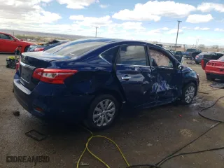 2019 Nissan Sentra SV with VIN 3N1AB7AP4KY346728, listed as a Copart auction lot 48717355 with 65,960 mi miles and Salvage Title. Bid and sale history available at carsss.com. Image 3.