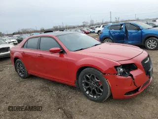 2015 Chrysler 300 with VIN 2C3CCAGG1FH501193, listed as a Copart auction lot 51237555 with 99,736 mi miles and Salvage Title. Bid and sale history available at carsss.com. Image 4.