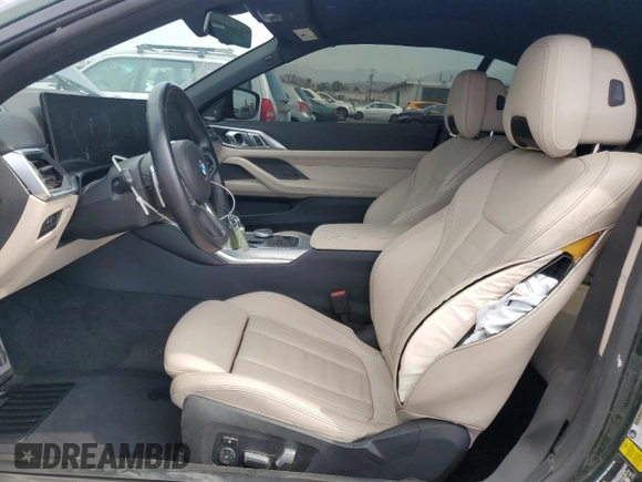 2024 BMW 4 Series M440i with VIN WBA53AT02RCN29473, listed as a Copart auction lot 72592014 with 4,930 mi miles and Salvage Title. Bid and sale history available at carsss.com. Image 7.