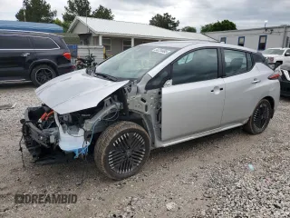 2023 Nissan LEAF SV Plus z VIN 1N4CZ1CV6PC563116, wystawiony jako Copart lot #54734465 z przebiegiem 11 385 mil mil oraz Szkoda całkowita • Salvage title. Historia ofert i sprzedaży dostępna na DreamBid. Obrazek 1.
