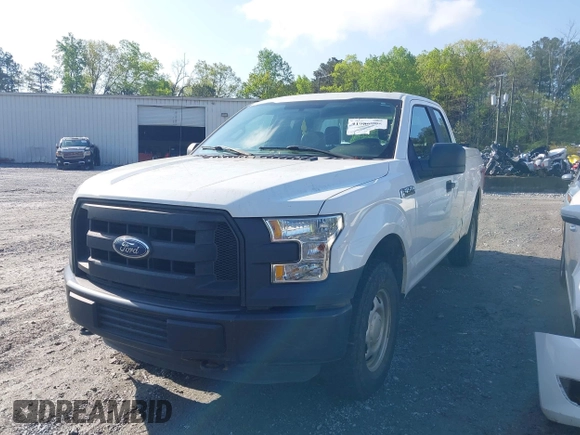 2016 Ford F-150 XLT with VIN 1FTEX1E89GFA95834, listed as a IAAI auction lot 41986995 with 153,202 mi miles. Bid and sale history available at carsss.com. Image 2.