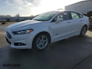 2015 Ford Fusion Energi Titanium with VIN 3FA6P0SU4FR307692, listed as a Copart auction lot 72880632 with 168,533 mi miles. Bid and sale history available at carsss.com. Image 1.