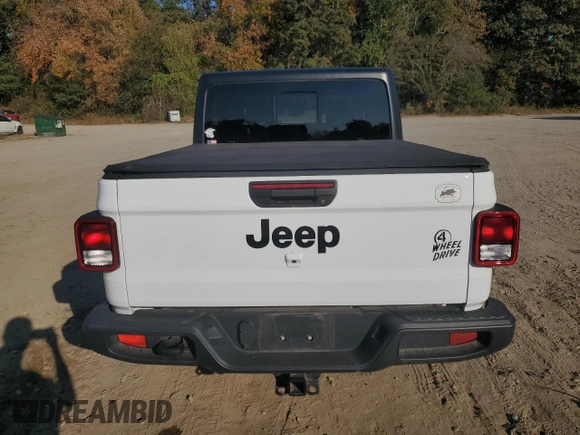 2021 Jeep Gladiator Willys with VIN 1C6HJTAG7ML557920, listed as a Copart auction lot 75614284 with 17,223 mi miles and Salvage title. Bid and sale history available at DreamBid. Image 6.