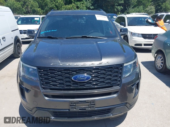 2018 Ford Explorer Sport z VIN 1FM5K8GT6JGB00350, wystawiony jako IAAI lot #42599100 z przebiegiem Nie podano mil oraz . Historia ofert i sprzedaży dostępna na DreamBid. Obrazek 6.