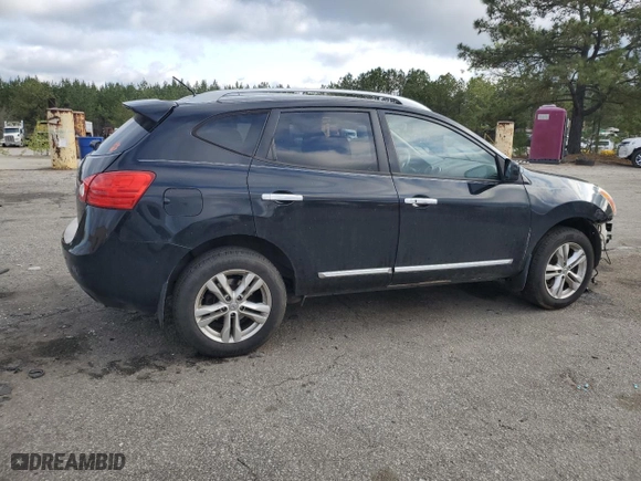 2012 Nissan Rogue SV with VIN JN8AS5MTXCW612258, listed as a Copart auction lot 50710555 with 187,320 mi miles and Salvage Title. Bid and sale history available at carsss.com. Image 3.