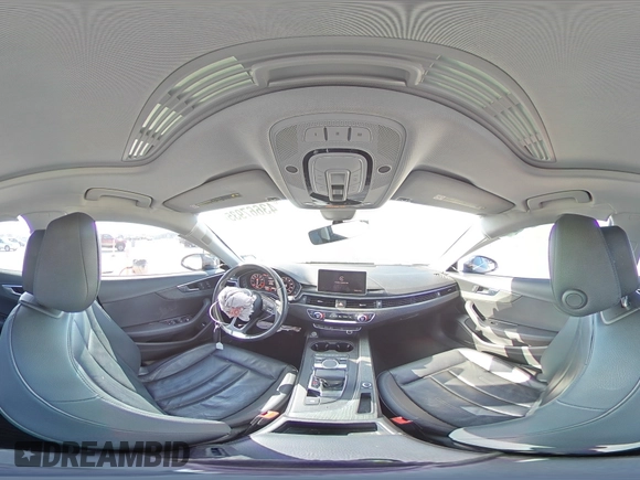 2017 Audi A4 Premium Plus with VIN WAULNAF44HN008578, listed as a Copart auction lot 43667935 with 90,693 mi miles and Salvage Title. Bid and sale history available at carsss.com. Image 12.