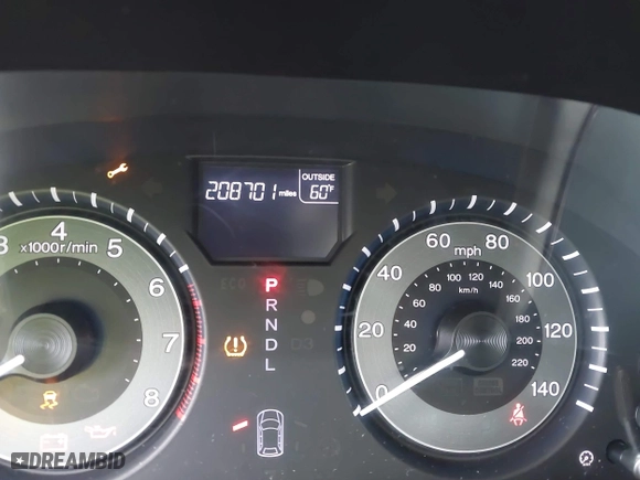 2012 Honda Odyssey EX with VIN 5FNRL5H42CB086159, listed as a IAAI auction lot 42096834 with 208,701 mi miles. Bid and sale history available at carsss.com. Image 7.
