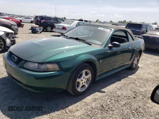 2003 Ford Mustang Deluxe with VIN 1FAFP44493F325215, listed as a Copart auction lot 53830355 with 58,002 mi miles and Clean Title. Bid and sale history available at carsss.com. Image 1.