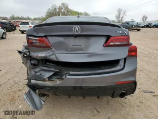 2018 Acura TLX w/A-SPEC Pkg with VIN 19UUB2F63JA011512, listed as a Copart auction lot 50954255 with 85,340 mi miles and Salvage Title. Bid and sale history available at carsss.com. Image 6.