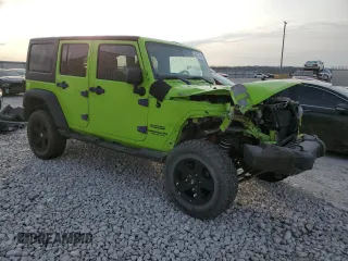 2013 Jeep Wrangler Unlimited Sport with VIN 1C4BJWDG9DL543075, listed as a Copart auction lot 48916345 with 0 mi miles and Salvage Title. Bid and sale history available at carsss.com. Image 4.