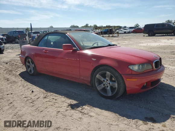 2006 BMW 3 Series 325Ci with VIN WBABW33436PX88504, listed as a Copart auction lot 49103905 with 160,840 mi miles and Salvage title. Bid and sale history available at DreamBid. Image 4.