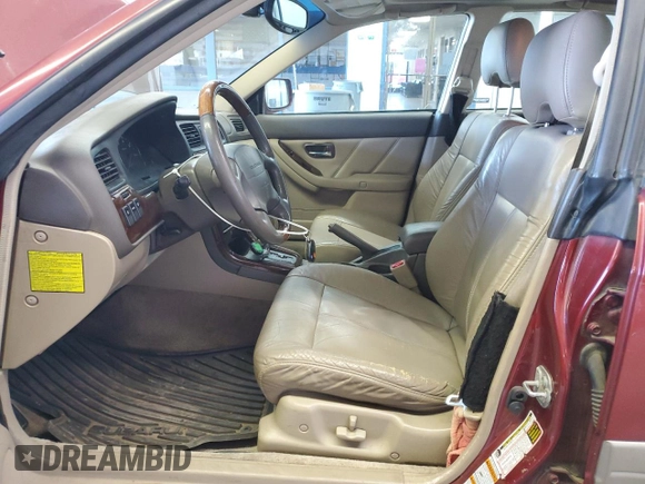 2004 Subaru Legacy Outback with VIN 4S3BE896547208985, listed as a Copart auction lot 47671475 with 255,395 mi miles and Salvage title. Bid and sale history available at DreamBid. Image 7.