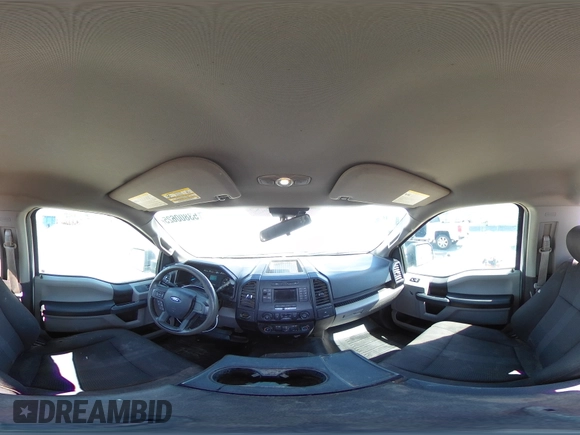 2019 Ford F-150 XL with VIN 1FTMF1C59KKD92979, listed as a Copart auction lot 53800625 with 129,437 mi miles and Salvage title. Bid and sale history available at DreamBid. Image 14.