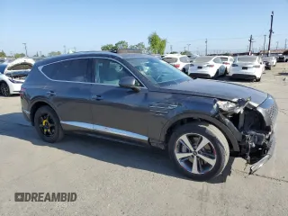 2022 Genesis GV80 z VIN KMUHCESC7NU076679, wystawiony jako Copart lot #57894835 z przebiegiem 49 882 mil mil oraz Szkody całkowita. Historia ofert i sprzedaży dostępna na DreamBid. Obrazek 4.