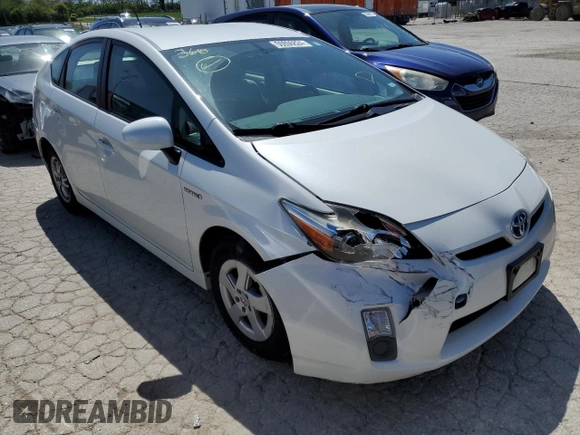 2010 Toyota Prius II with VIN JTDKN3DU5A0159753, listed as a Copart auction lot 50806824 with 132,958 mi miles and Salvage Title. Bid and sale history available at carsss.com. Image 4.