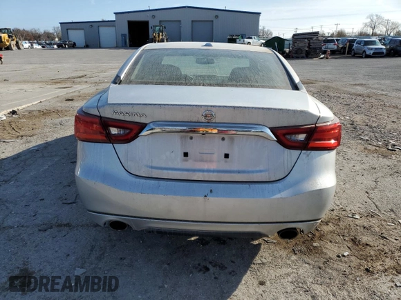 2017 Nissan Maxima SV with VIN 1N4AA6AP2HC379857, listed as a Copart auction lot 84594564 with 121,408 mi miles and Salvage Title. Bid and sale history available at carsss.com. Image 6.