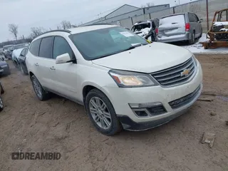 2015 Chevrolet Traverse LT with VIN 1GNKVGKD1FJ297230, listed as a IAAI auction lot 41633651 with 195,735 mi miles and . Bid and sale history available at DreamBid. Image 1.