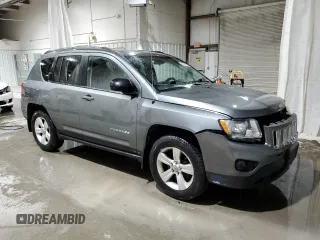 2012 Jeep Compass Latitude with VIN 1C4NJDEB1CD559901, listed as a Copart auction lot 46044185 with 86,000 mi miles and Salvage Title. Bid and sale history available at DreamBid. Image 4.