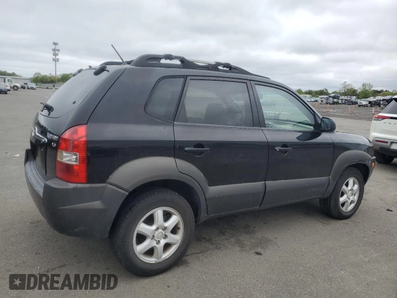 2005 Hyundai Tucson GLS with VIN KM8JN12D35U169629, listed as a Copart auction lot 57719265 with 97,467 mi miles and Clean title. Bid and sale history available at DreamBid. Image 3.