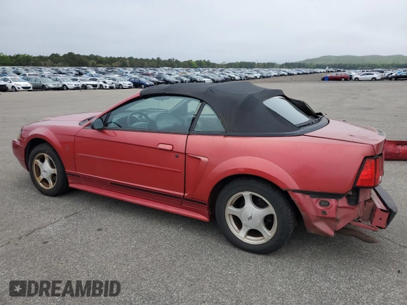 2001 Ford Mustang Deluxe с VIN 1FAFP444X1F234869, выставлен на аукционе Copart как лот 57380035 с пробегом 84 074 миль миль и Списание • Salvage title. История ставок и продаж доступна на DreamBid. Изображение 2.