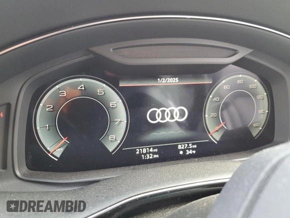 2022 Audi Q7 Prestige with VIN WA1VXBF70ND005890, listed as a Copart auction lot 85955154 with 21,814 mi miles and Salvage title. Bid and sale history available at DreamBid. Image 9.