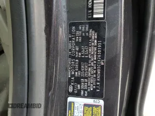 2018 Kia Sedona LX with VIN KNDMB5C1XJ6381951, listed as a Copart auction lot 85641754 with 152,134 mi miles and Salvage Title. Bid and sale history available at carsss.com. Image 13.