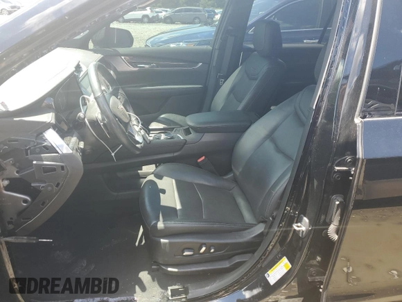 2020 Cadillac XT6 AWD Sport with VIN 1GYKPGRS2LZ121673, listed as a Copart auction lot 60315414 with 34,430 mi miles and Salvage title. Bid and sale history available at DreamBid. Image 7.