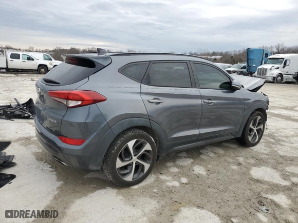 2016 Hyundai Tucson Limited with VIN KM8J33A29GU045062, listed as a Copart auction lot 48024895 with 136,746 mi miles and Salvage Title. Bid and sale history available at carsss.com. Image 3.