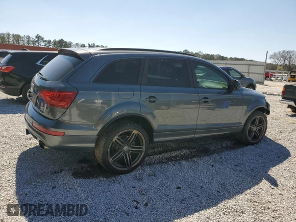 2015 Audi Q7 3.0T S line Prestige with VIN WA1DGAFE0FD012991, listed as a Copart auction lot 46693545 with 154,427 mi miles and Salvage Title. Bid and sale history available at carsss.com. Image 3.