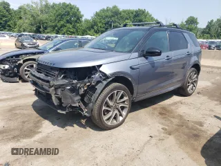 2020 Land Rover Discovery with VIN SALCM2GX8LH869590, listed as a Copart auction lot 58780584 with 28,000 mi miles and Salvage Title. Bid and sale history available at DreamBid. Image 1.