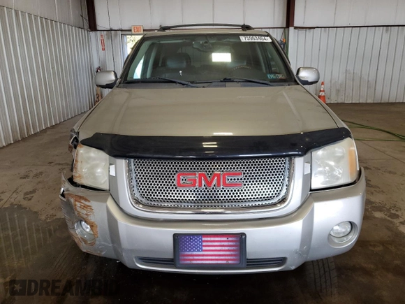 2008 GMC Envoy Denali with VIN 1GKET63M682243721, listed as a Copart auction lot 75963404 with 163,178 mi miles and Salvage Title. Bid and sale history available at DreamBid. Image 5.