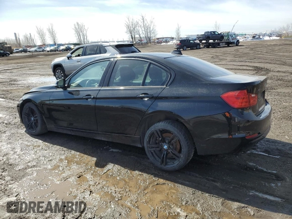 2015 BMW 3 Series 320i xDrive with VIN WBA3C3G59FNT51733, listed as a Copart auction lot 52123345 with Not provided miles and Salvage title. Bid and sale history available at DreamBid. Image 2.
