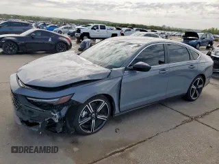 2023 Honda Accord Sport z VIN 1HGCY2F52PA065393, wystawiony jako Copart lot #50431745 z przebiegiem 29 537 mil mil oraz Czysty tytuł • Clean title. Historia ofert i sprzedaży dostępna na DreamBid. Obrazek 1.