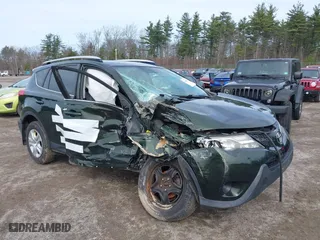 2013 Toyota RAV4 LE with VIN JTMBFREVXD5021592, listed as a IAAI auction lot 41901950 with 122,535 mi miles. Bid and sale history available at carsss.com. Image 6.