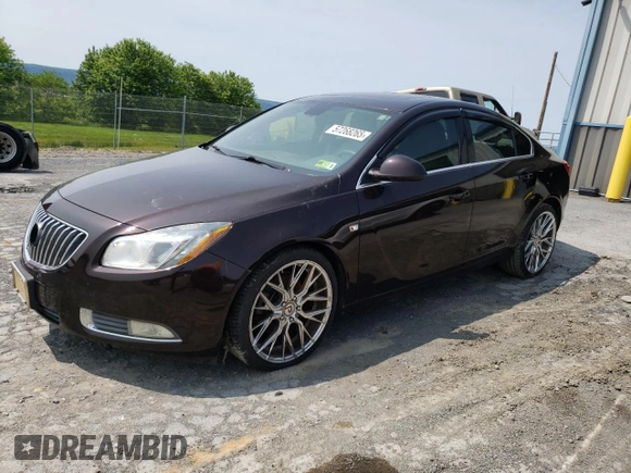 2011 Buick Regal CXL Turbo TO7 с VIN W04G15GV8B1090404, выставлен на аукционе Copart как лот 57268265 с пробегом 214 543 миль миль и Чистый • Clean title. История ставок и продаж доступна на DreamBid. Изображение 1.