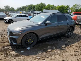 2024 Genesis GV70 Sport z VIN 5NMMCDTC4RH016527, wystawiony jako Copart lot #59707955 z przebiegiem 16 545 mil mil oraz Szkoda całkowita • Salvage title. Historia ofert i sprzedaży dostępna na DreamBid. Obrazek 1.