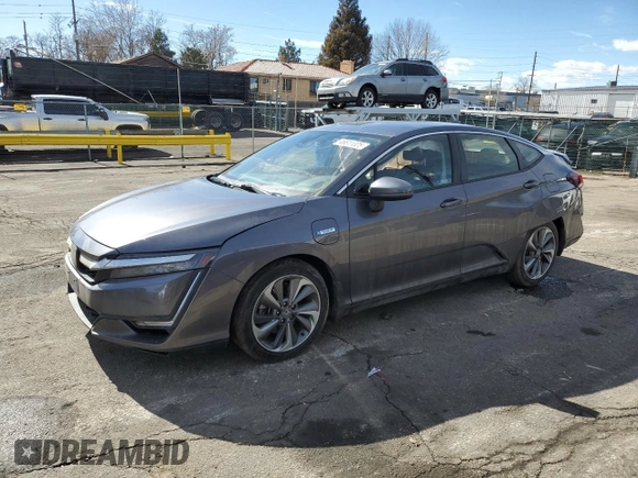 2018 Honda Clarity Plug-In Hybrid with VIN JHMZC5F13JC018132, listed as a Copart auction lot 46611325 with 69,507 mi miles and Salvage Title. Bid and sale history available at carsss.com. Image 1.