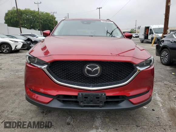 2020 Mazda CX-5 Grand Touring with VIN JM3KFADM1L1837775, listed as a Copart auction lot 55314595 with 82,359 mi miles and Clean Title. Bid and sale history available at DreamBid. Image 5.