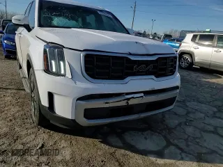 2023 Kia Telluride S with VIN 5XYP6DGC7PG346152, listed as a Copart auction lot 47249235 with 27,096 mi miles and Salvage Title. Bid and sale history available at DreamBid. Image 12.