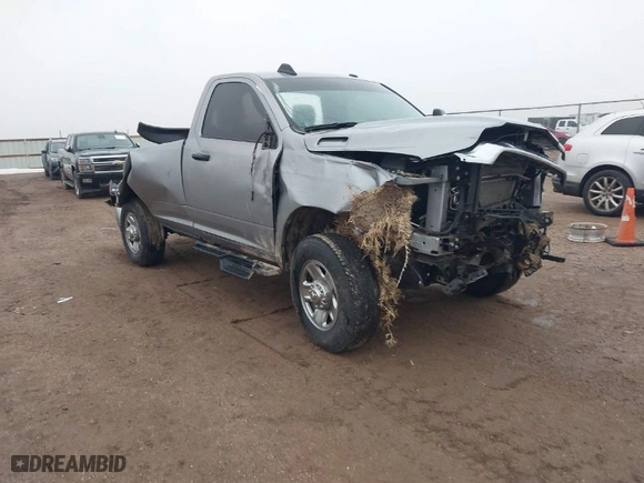 2024 Ram 2500 Tradesman with VIN 3C6MR5AJ9RG286927, listed as a IAAI auction lot 41427436 with 12,868 mi miles. Bid and sale history available at carsss.com. Image 1.