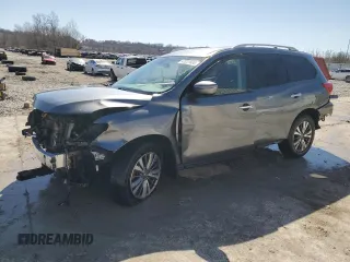 2020 Nissan Pathfinder S z VIN 5N1DR2AM6LC650471, wystawiony jako Copart lot #47031885 z przebiegiem 75 413 mil mil oraz Szkoda całkowita • Salvage title. Historia ofert i sprzedaży dostępna na DreamBid. Obrazek 1.