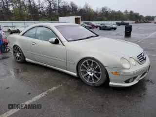 2004 Mercedes-Benz CL 500/600 with VIN WDBPJ75J94A040257, listed as a Copart auction lot 55802635 with 83,180 mi miles and Clean Title. Bid and sale history available at DreamBid. Image 4.