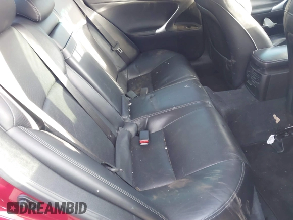 2010 Lexus IS 350 with VIN JTHBE5C20A5023821, listed as a IAAI auction lot 41777616 with 113,921 mi miles and . Bid and sale history available at DreamBid. Image 8.