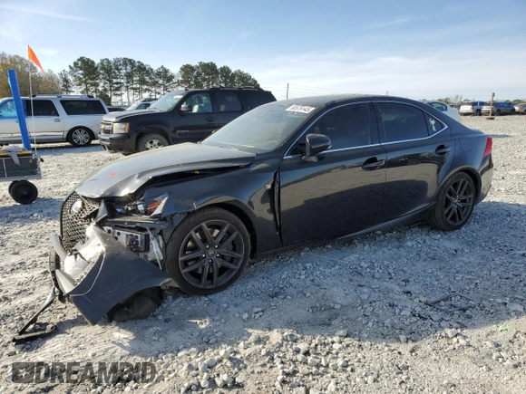 2017 Lexus IS with VIN JTHBA1D24H5051103, listed as a Copart auction lot 50579145 with 67,665 mi miles and Salvage Title. Bid and sale history available at carsss.com. Image 1.
